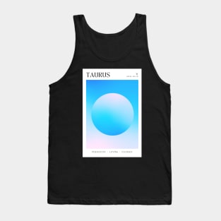 Taurus Zodiac Aura Tank Top